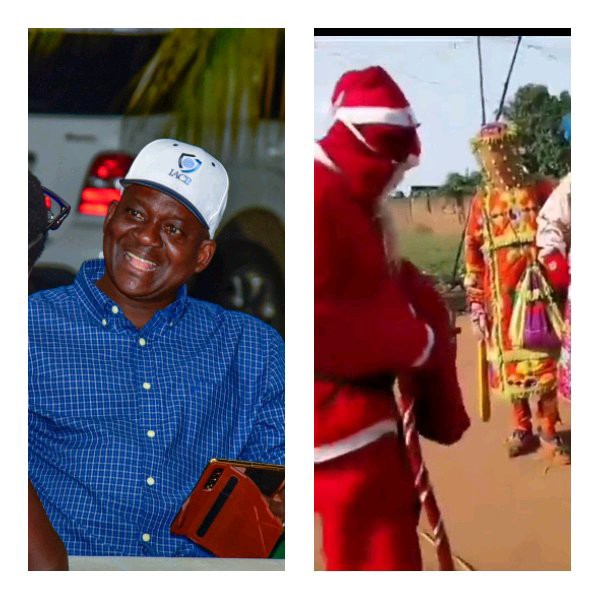 after seeing video of Masquerades collecting money from Santa Claus Nigerian Police FPRO reacts
