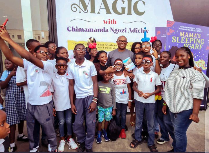Reactions Following pictures Of Obasanjo, Obi, Datti, Ezekwesili Attending Children Event Surfaced Online