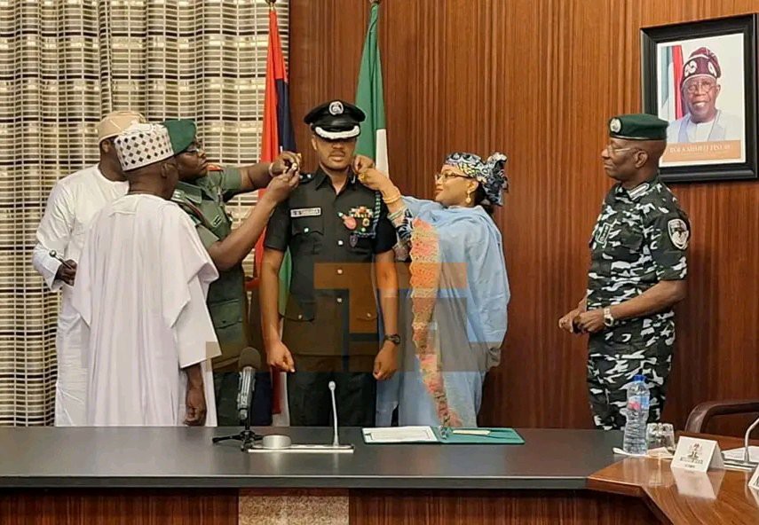 The Chief Personal Security Officer of President Bola Tinubu is Awarded the Rank of DCP.