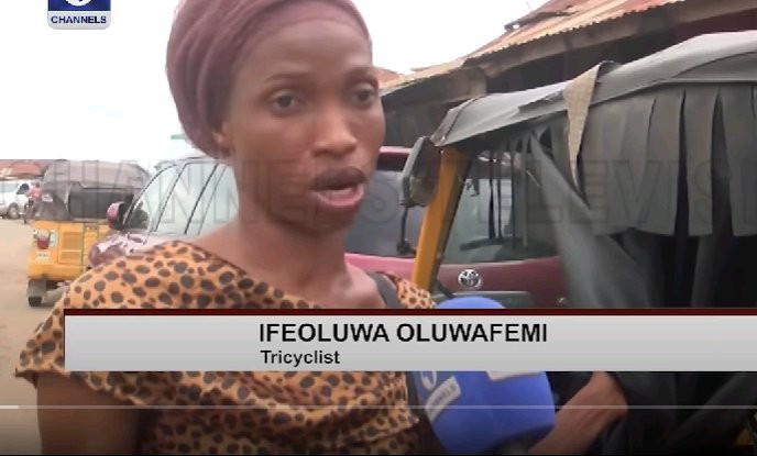 Disabled Woman, Ifeoluwa Oluwafemi said. "I Ventured into Riding 'Marowa' To Provide For My Kids"