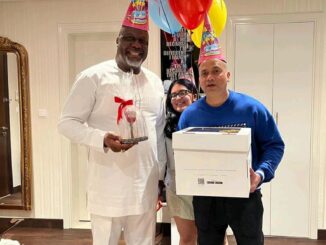 Watch Sen. Dino Melaye Celebrate His Fifty Years Old With His Moroccan Pals in This Video