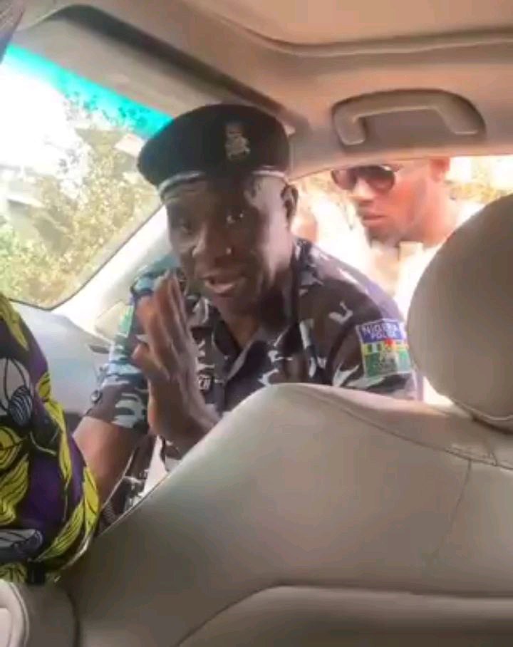 Lagos Police PRO Disclosed name of police officer who entered vehicle and demanded for bribe