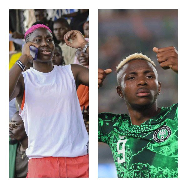 Mixed Reactions as Oshoala responded a lady who called Osimhen her boyfriend after Nigeria 2-0 win vs Cameroon