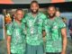 Nigerians Reacts as Semi Ajayi post pictures of himself spending time with his dad and brother during AFCON