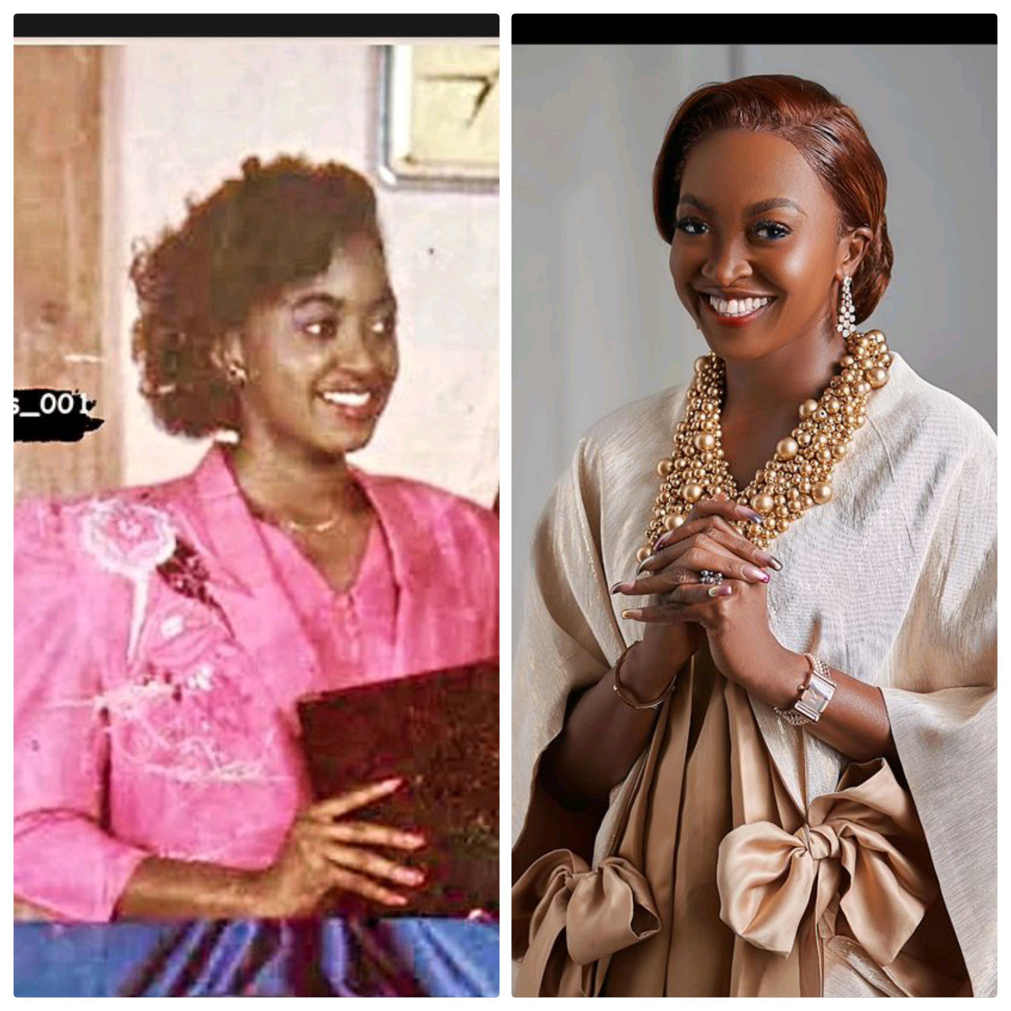 Nollywood actress, Kate Henshaw Responds to an old picture of herself