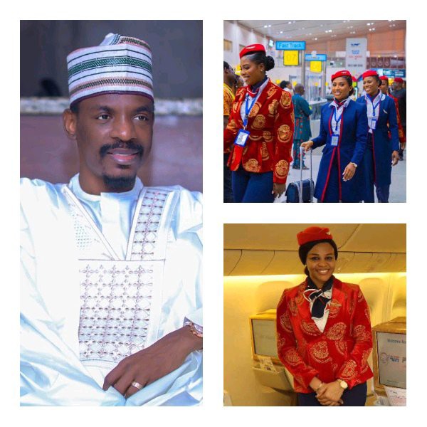 Bashir Ahmad Responds after seeing photo of Air Peace air hostesses using Igbo attires as dress code