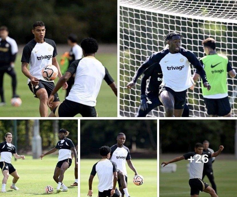 Three Important Players Were in attendance during Chelsea's training session