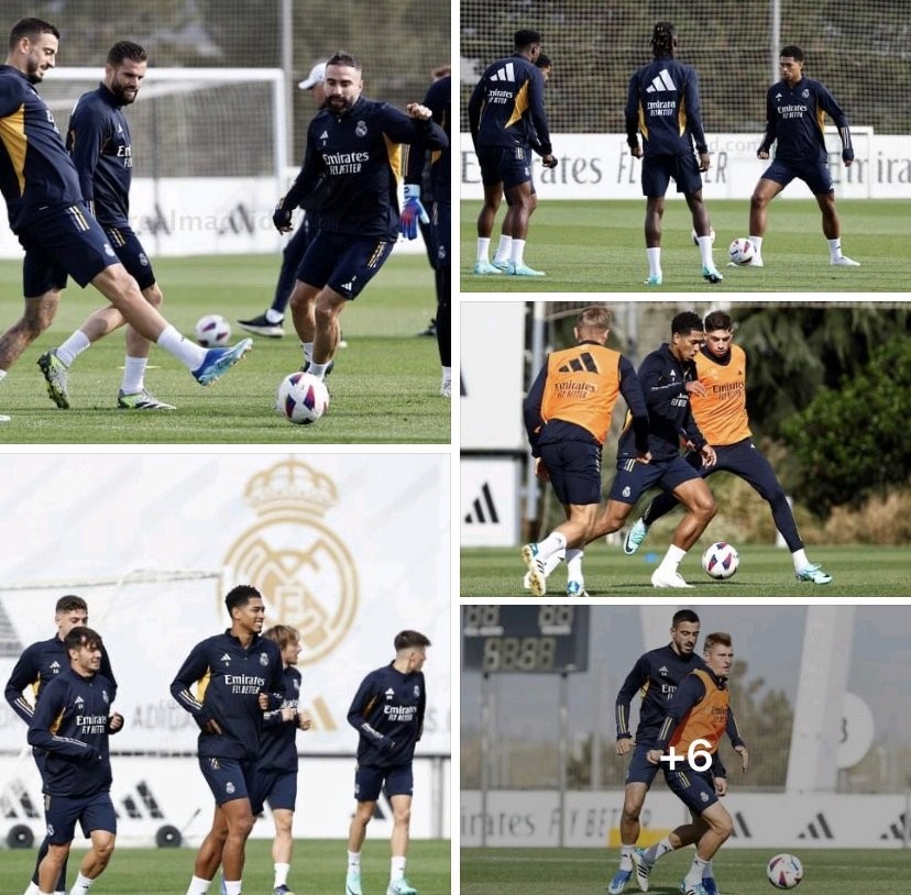 Three Important Players Who Attended Real Madrid's Training