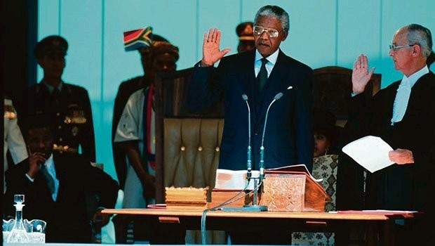 HISTORY TODAY: Nelson Mandela sworn in as South Africa's first black president