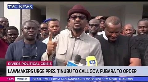 According to Amaewhule "Tell Fubara That Members Of The State Assembly Are Not Afraid, We'll Sit Any Time We Want"