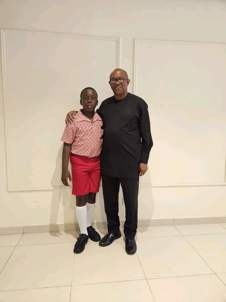 Peter Obi response after an 11-year-old boy invited him to his primary school graduation ceremony