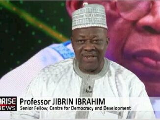 We Don’t Have A Government, What We Have Are People Enjoying Themselves At The Top –According to Prof Ibrahim