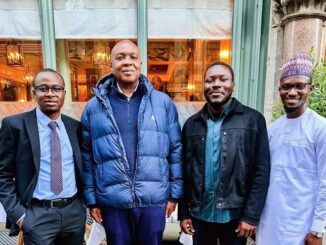 Saraki Response After He Had Dinner With 3 Young Men From Ilorin Who Are Studying At Oxford In England