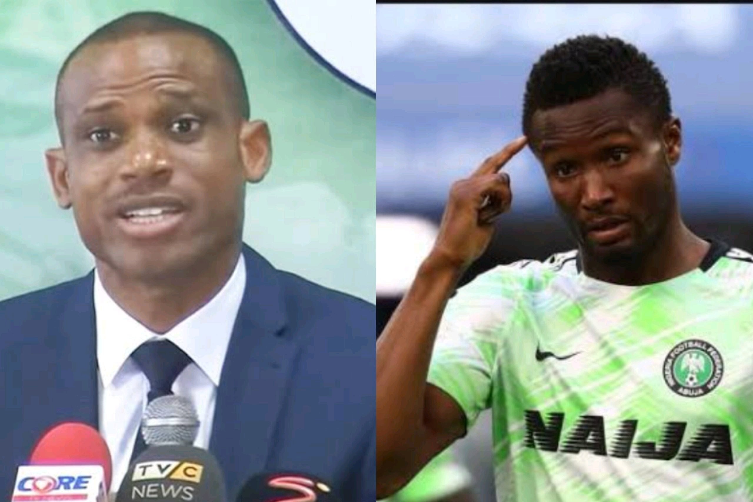 Super Eagles legend Sunday Oliseh fires shots at former Chelsea star commenting “Mikel Obi needs help”