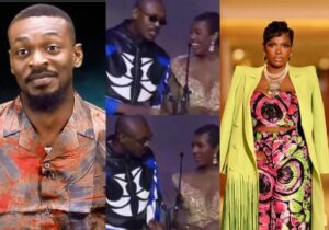 BBNaija’s Adekunle Puts Annie Macaulay On The Spot At AFRIMA With “Are You Single?” Question