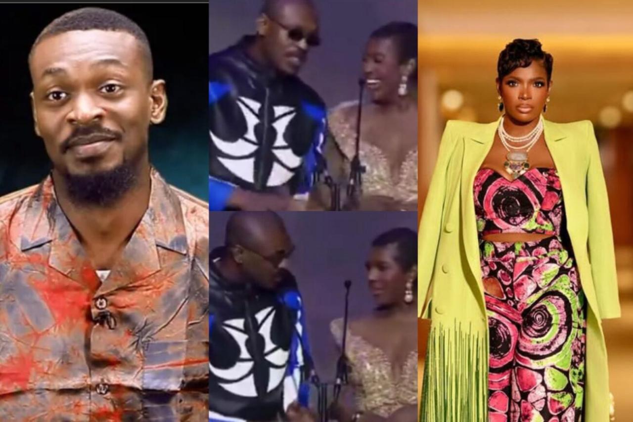 BBNaija’s Adekunle Puts Annie Macaulay On The Spot At AFRIMA With “Are You Single?” Question