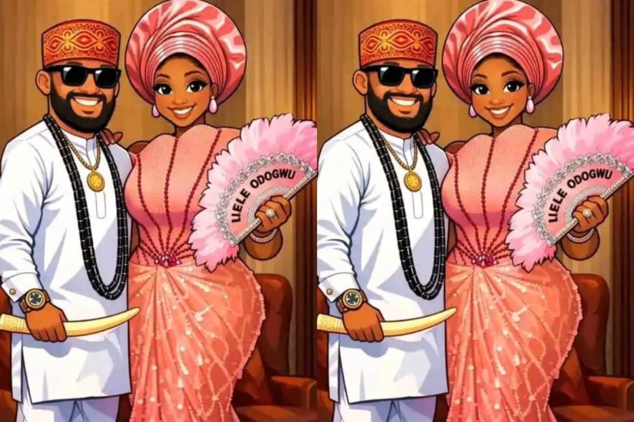 Yul Edochie Reacts to Viral AI Cartoon of Himself and Judy Austin Yul Edochie Reacts to Viral AI Cartoon of Himself and Judy Austin